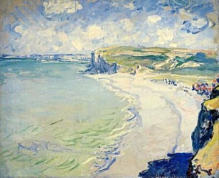 Claude Monet The Beach at Pourville Spain oil painting art